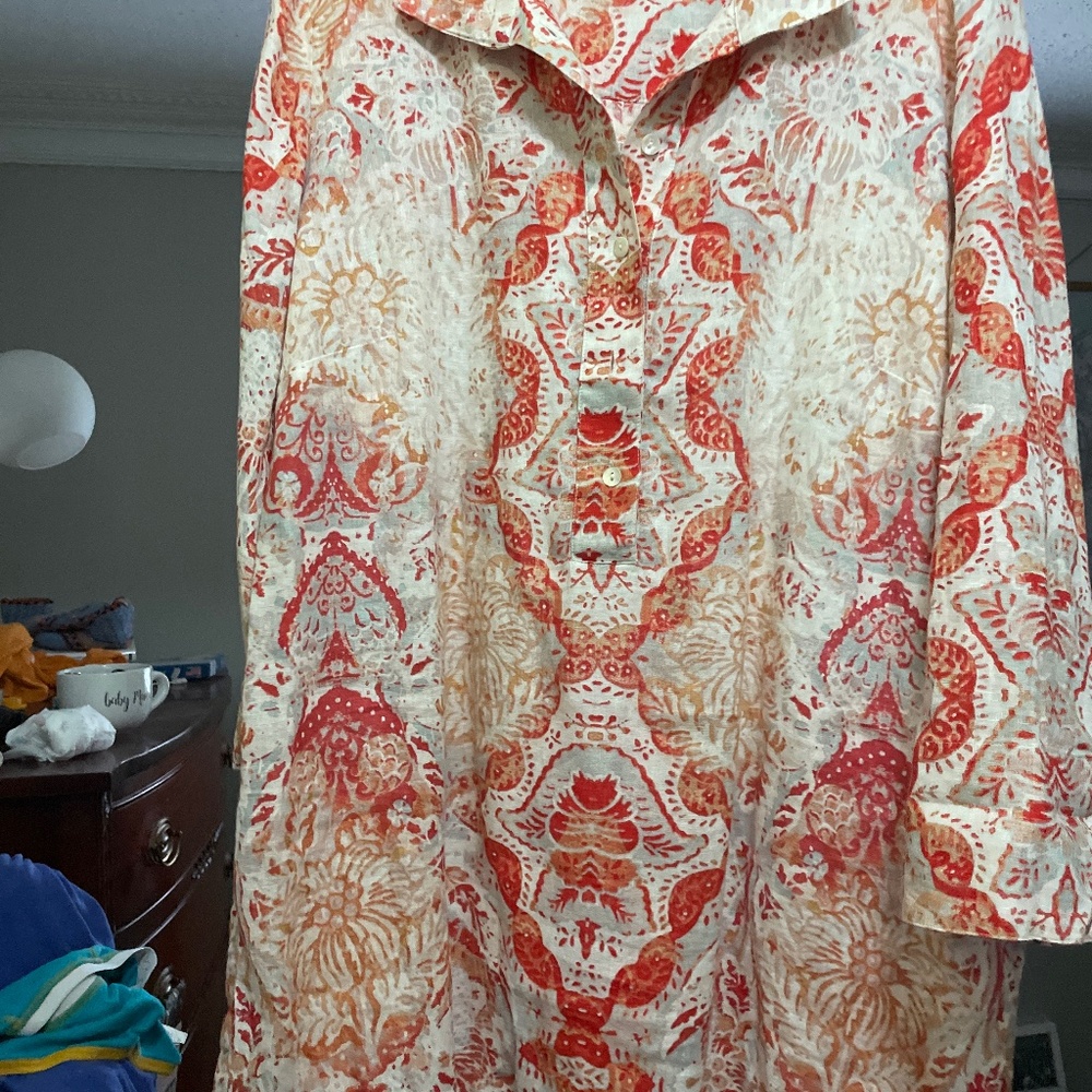 Chicos Linen Shirt